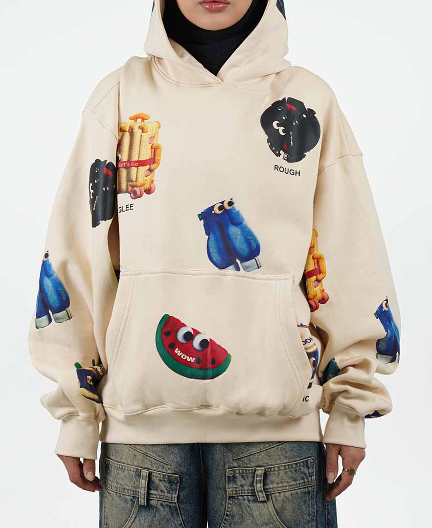 هودی چاپ دار زنانه