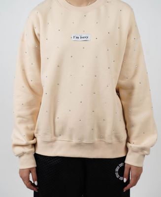 سوییشرت نگین کاری زنانه