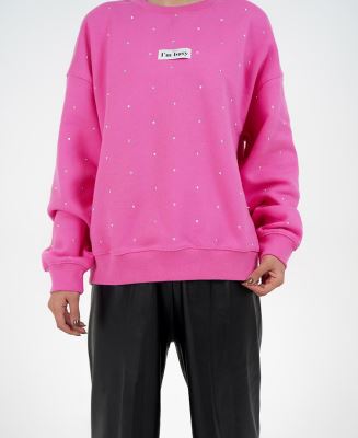 سوییشرت نگین کاری زنانه