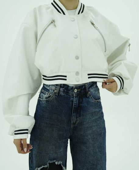 ژاکت کراپ زنانه