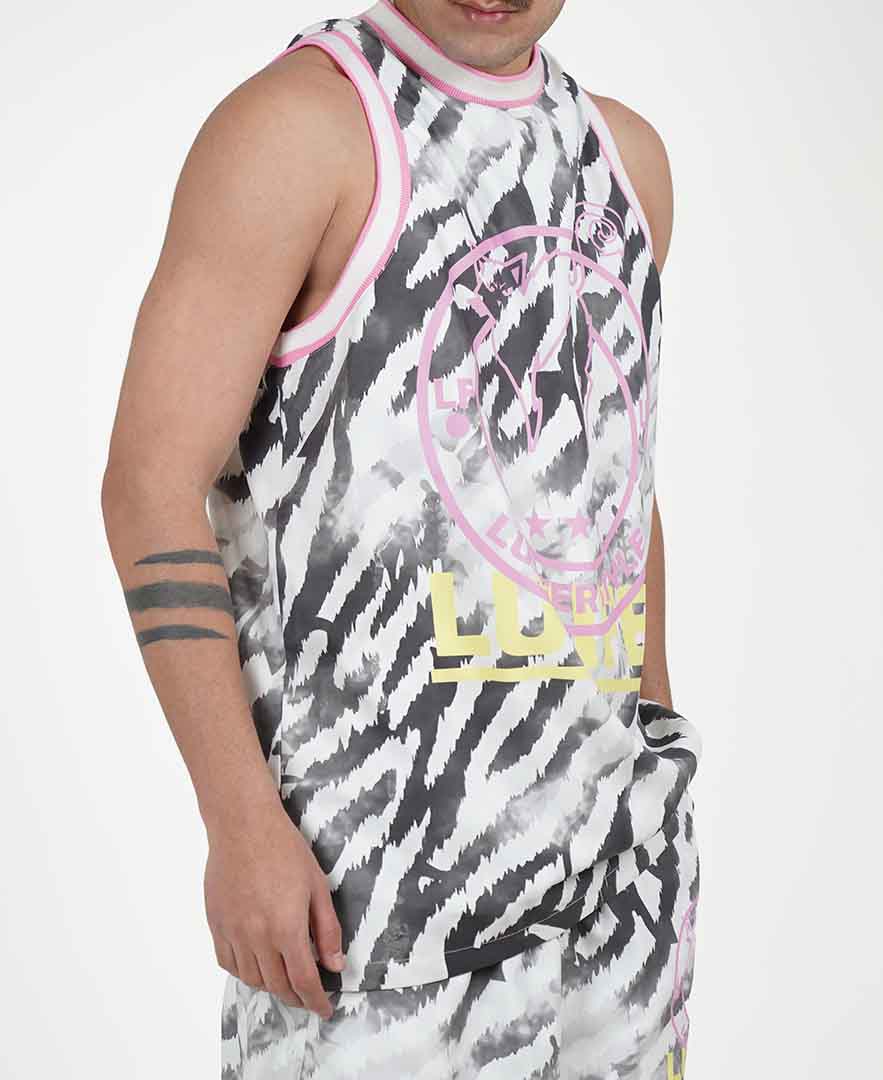 رکابی طرح دار مردانه