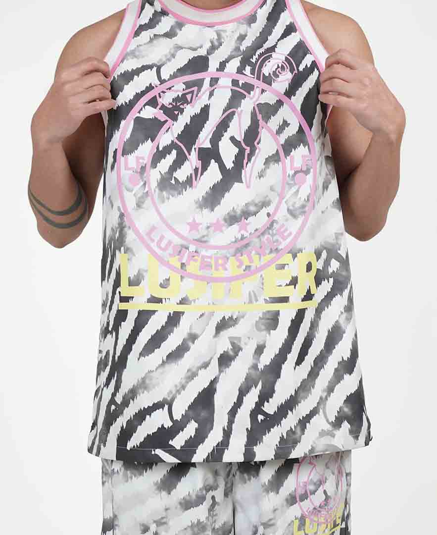 رکابی طرح دار مردانه