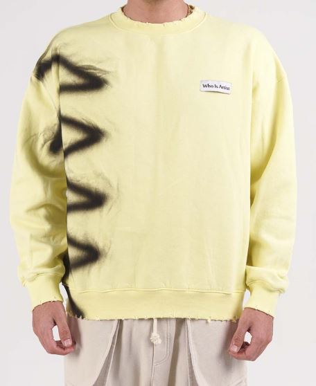 سوییشرت اسپری پرینت مردانه