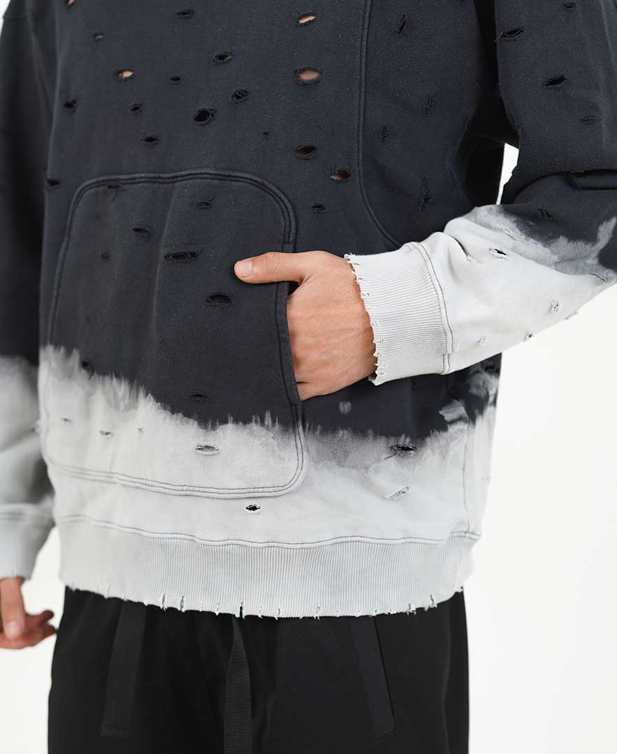 هودی برش دار مردانه