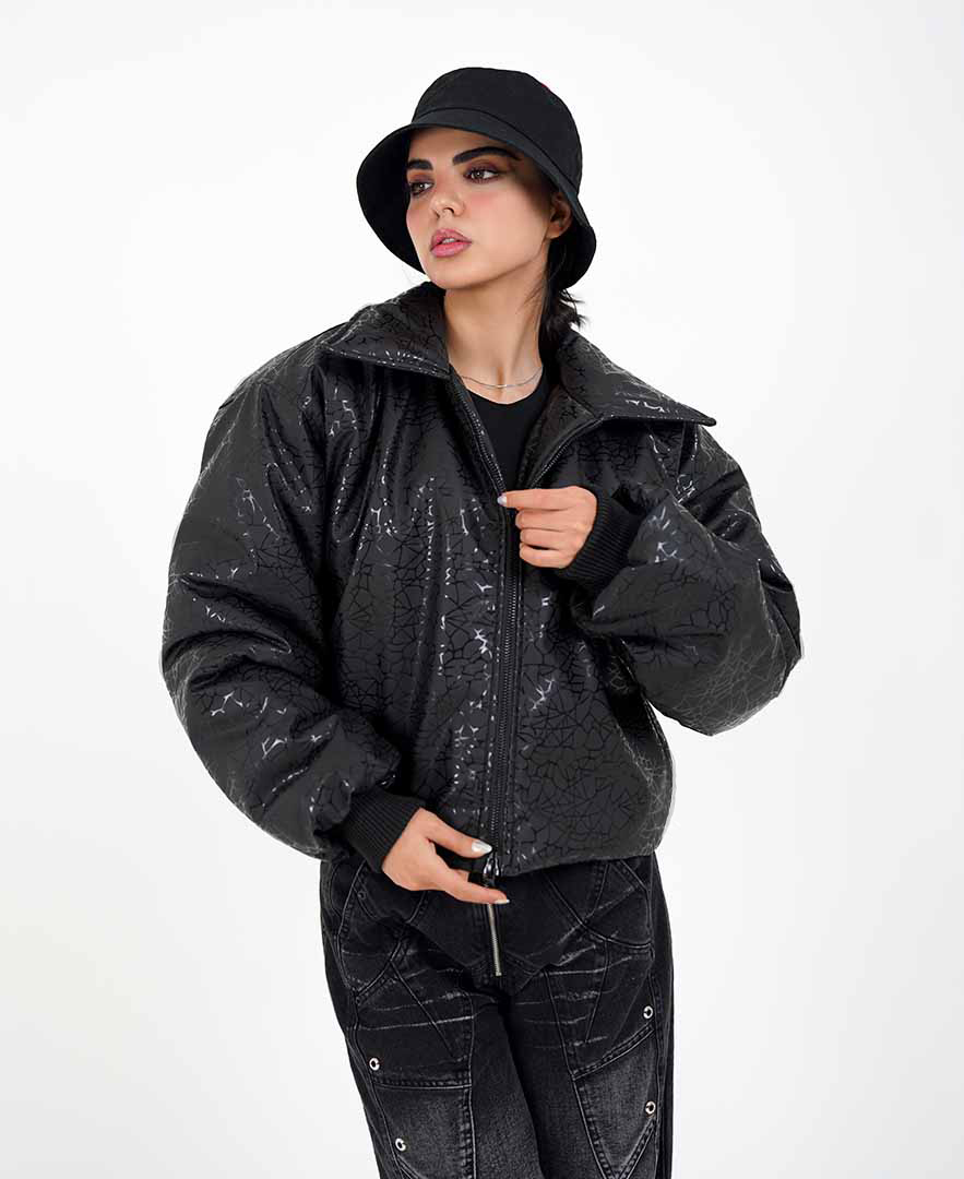 پافر یقه دار زنانه