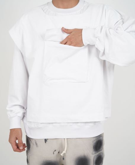 سوییشرت برش دار مردانه