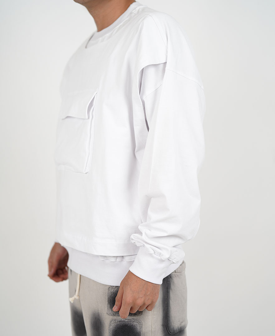 سوییشرت برش دار مردانه