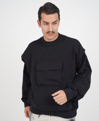 سوییشرت برش دار مردانه