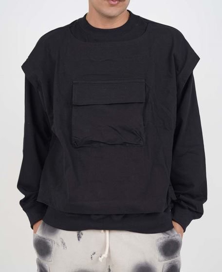 سوییشرت برش دار مردانه