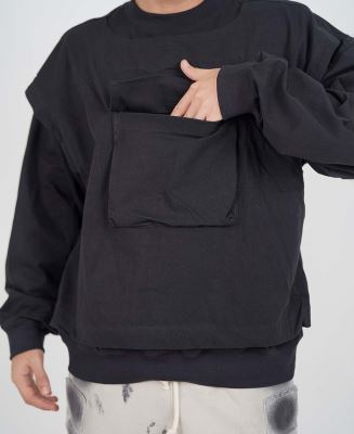 سوییشرت برش دار مردانه