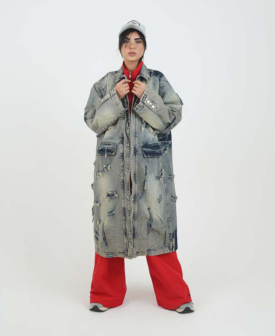 بارانی زاپ دار زنانه