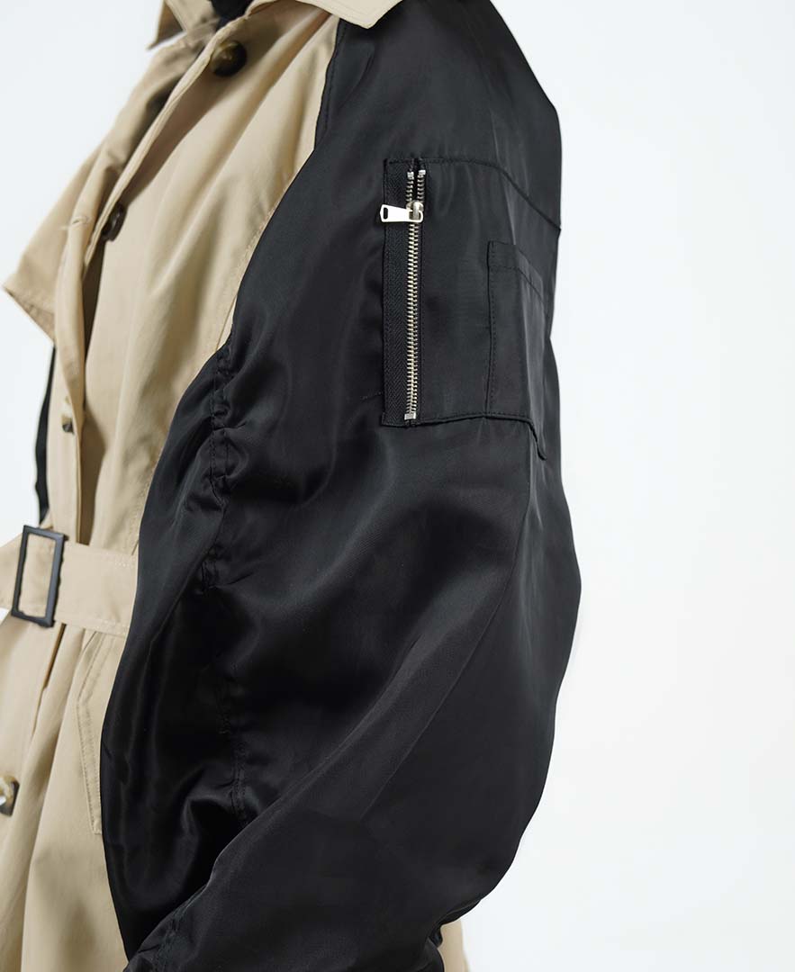 بارانی برش دار زنانه