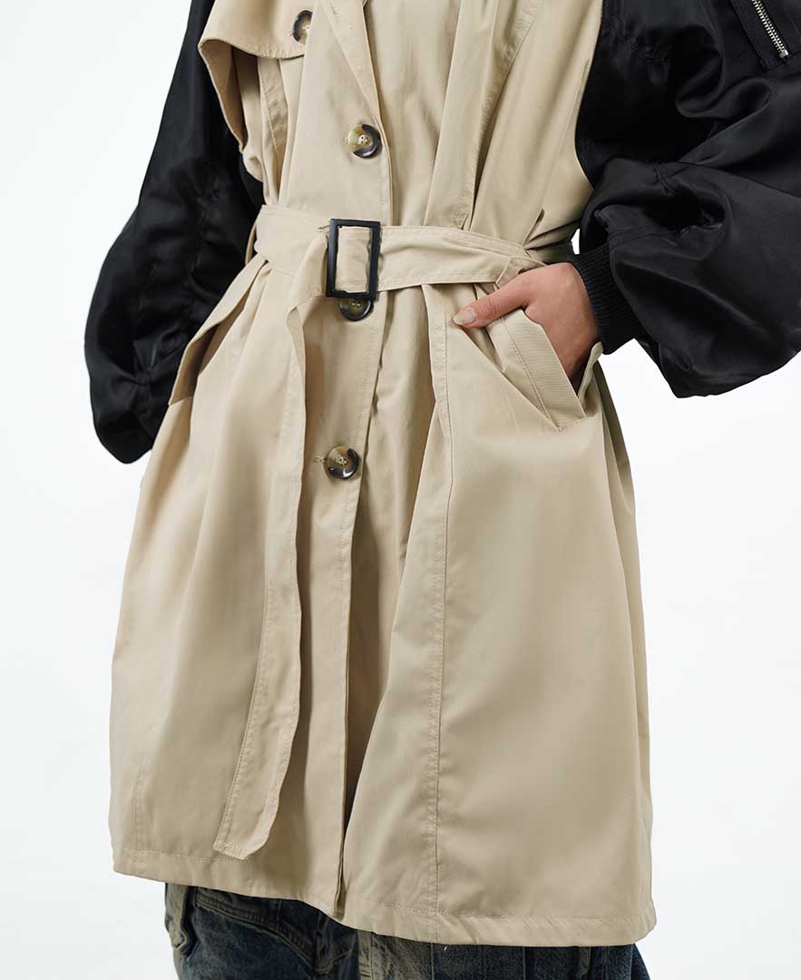 بارانی برش دار زنانه