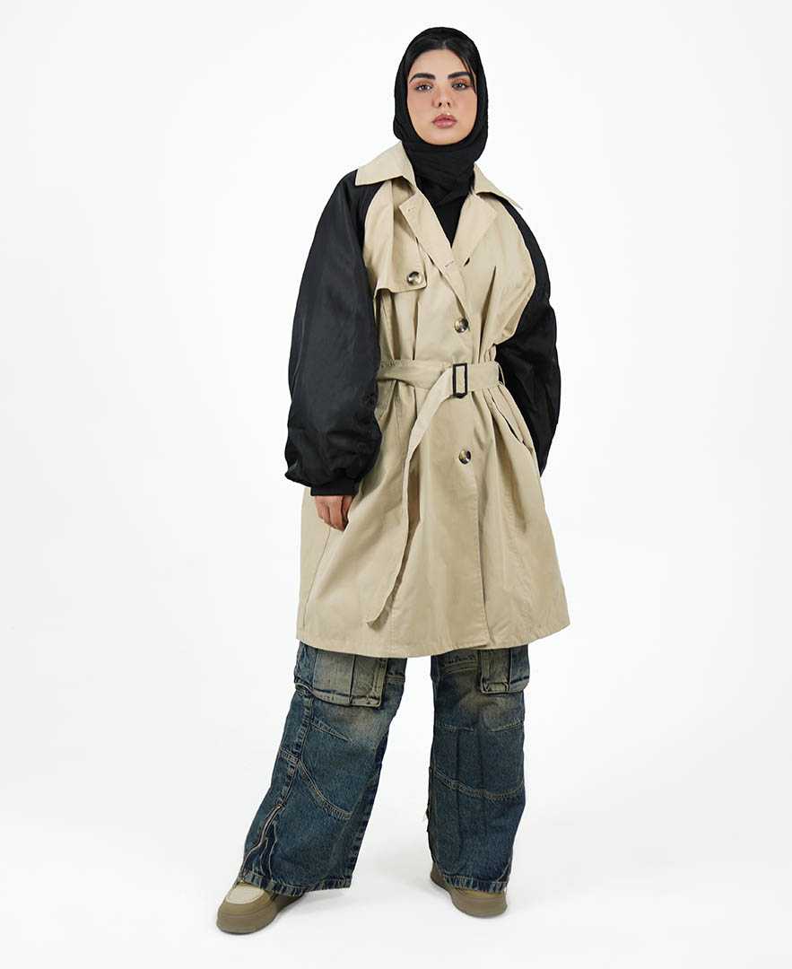 بارانی برش دار زنانه