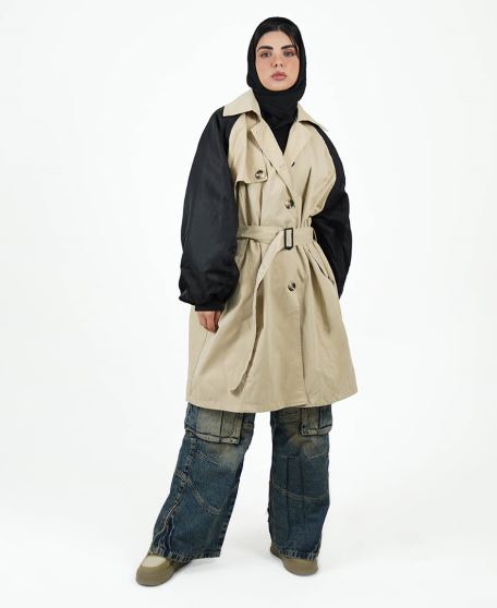 بارانی برش دار زنانه