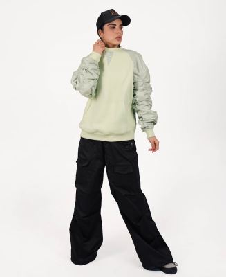 سوییشرت ترکیبی زنانه