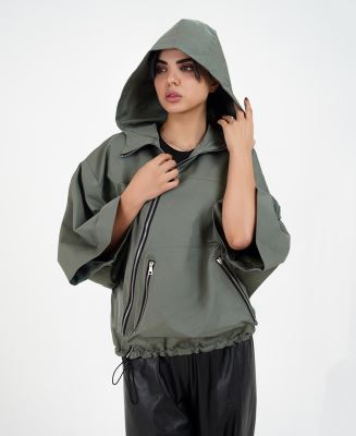 سوییشرت کلاه دار زنانه