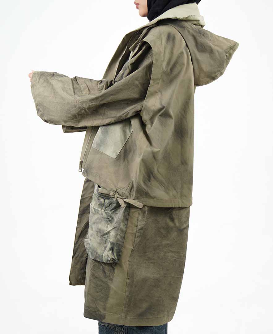 بارانی دو تکه زنانه