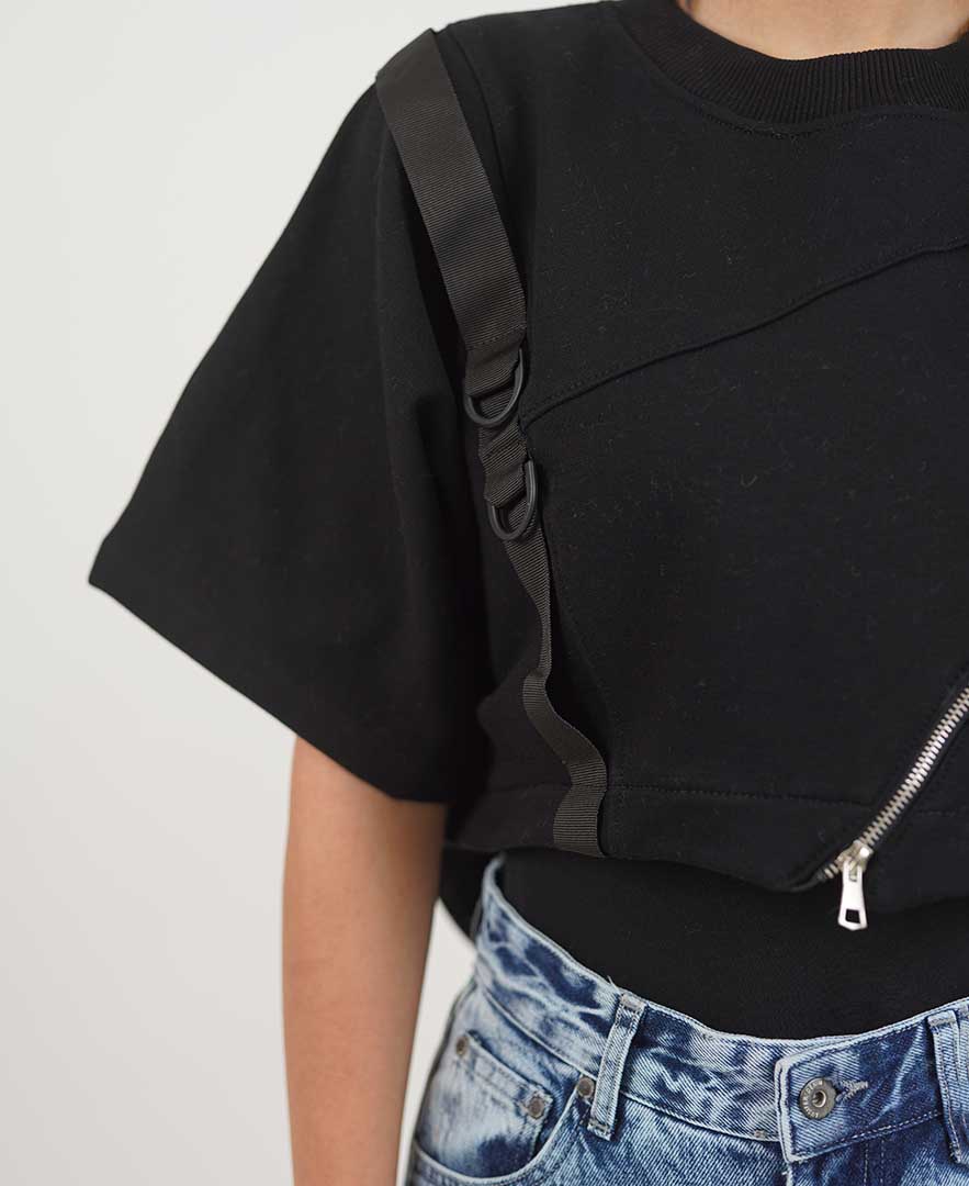 تیشرت نامتقارن زنانه