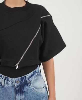 تیشرت نامتقارن زنانه