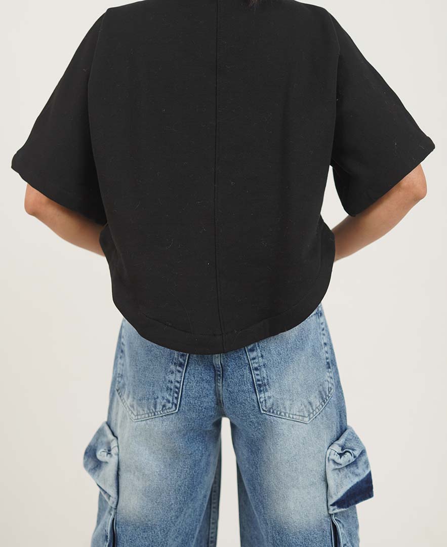 تیشرت نامتقارن زنانه