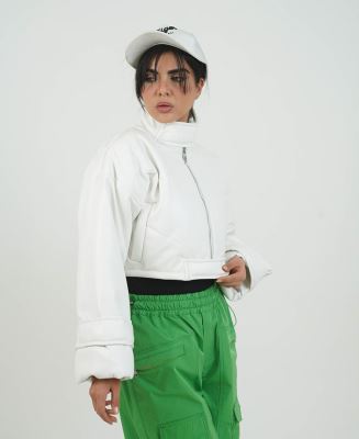 پافر یقه دار زنانه