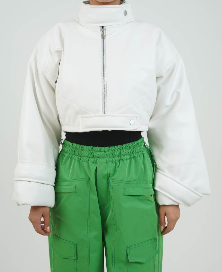 پافر یقه دار زنانه