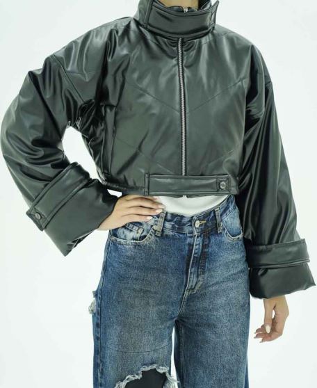 پافر یقه دار زنانه