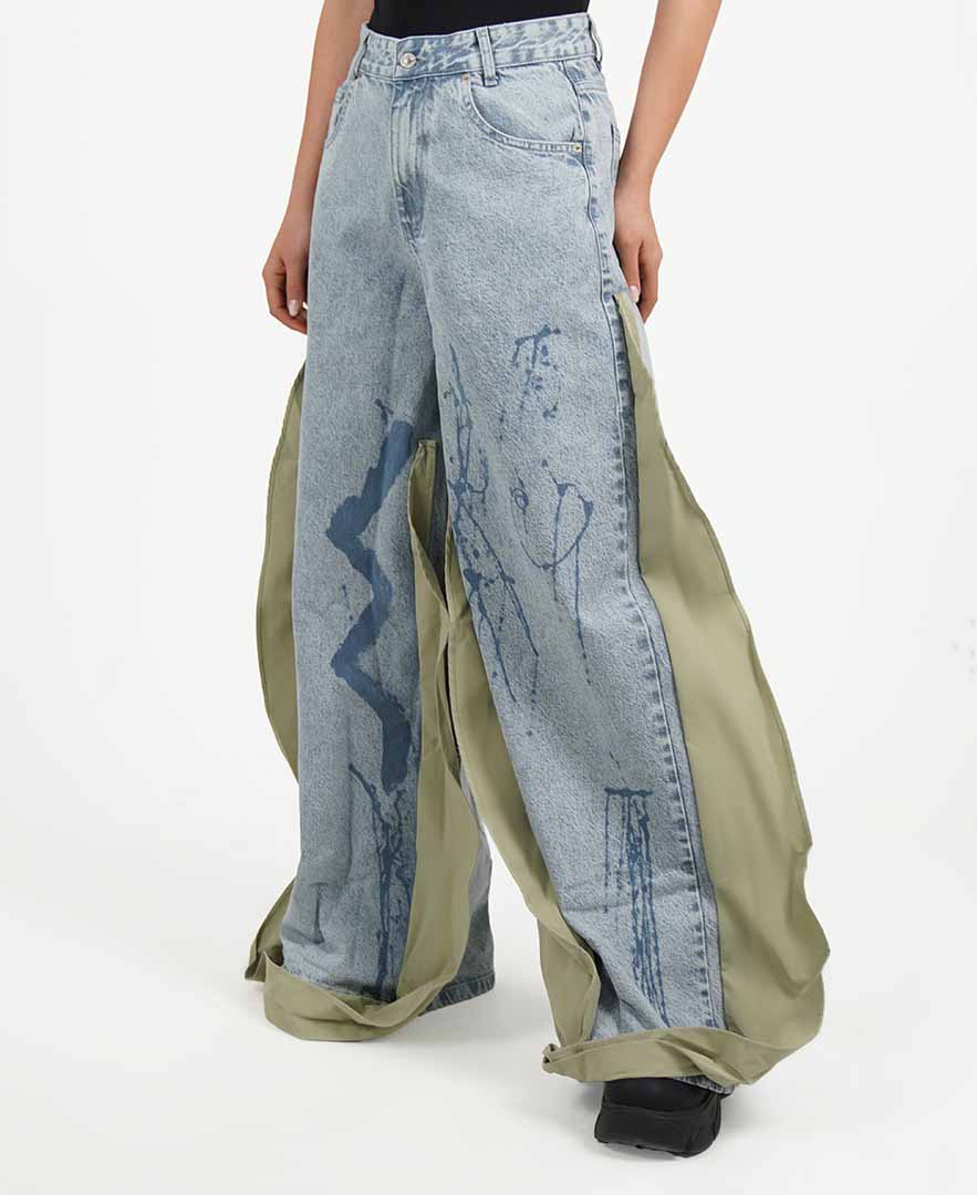 شلوار طرحدار زنانه