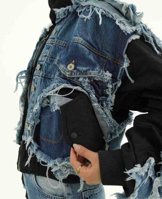 کاپشن تکه دوزی زنانه