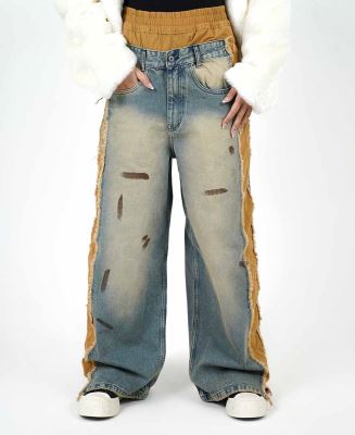 شلوار خرجکار دار زنانه