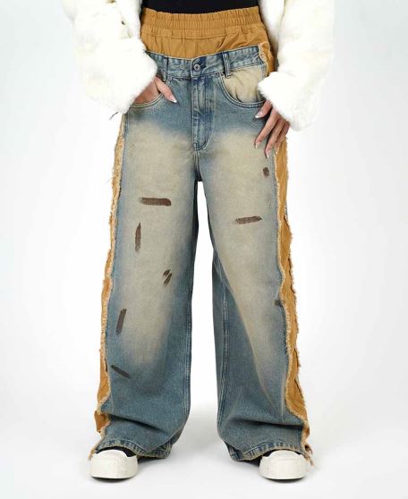 شلوار خرجکار دار زنانه