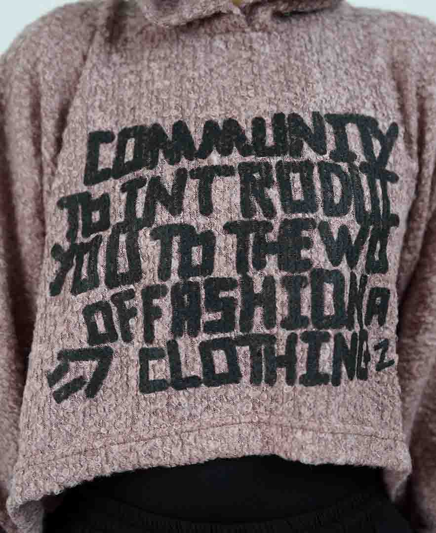 هودی کراپ زنانه