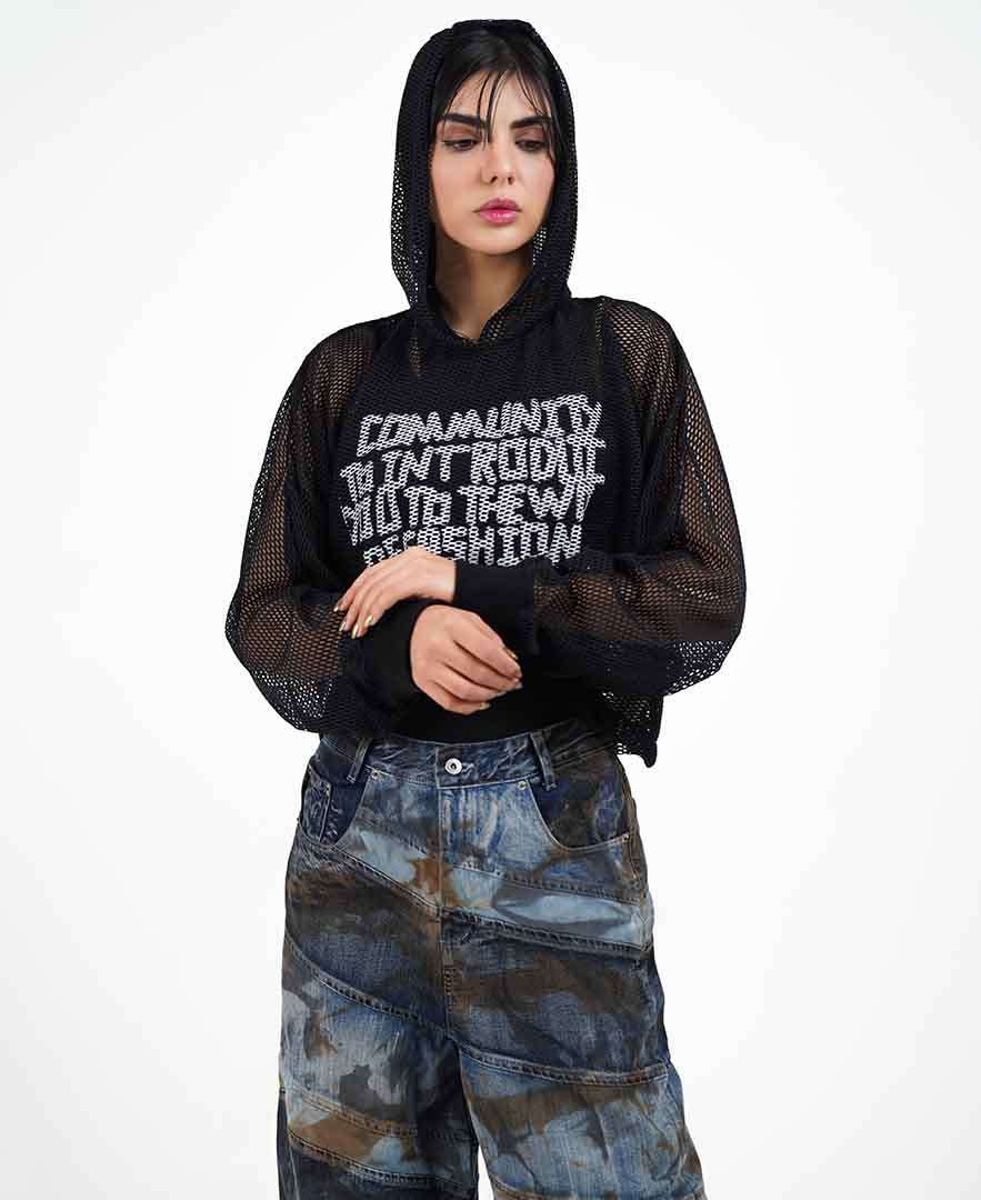 هودی کراپ زنانه