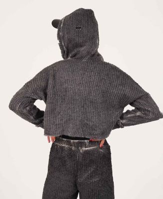 سوییشرت کراپ زنانه