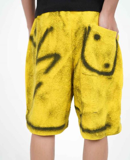 شلوارک اسپری پرینت مردانه