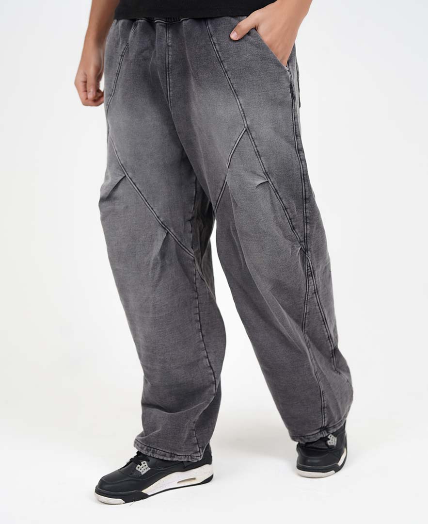 شلوار نیم بگ مردانه