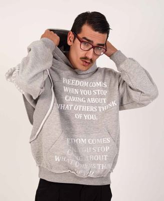 هودی چاپ دار مردانه