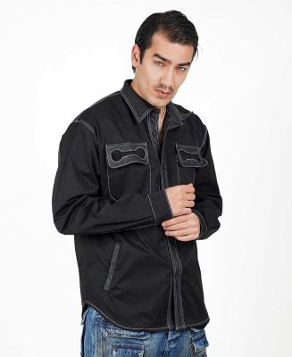 پیراهن ترکیبی مردانه