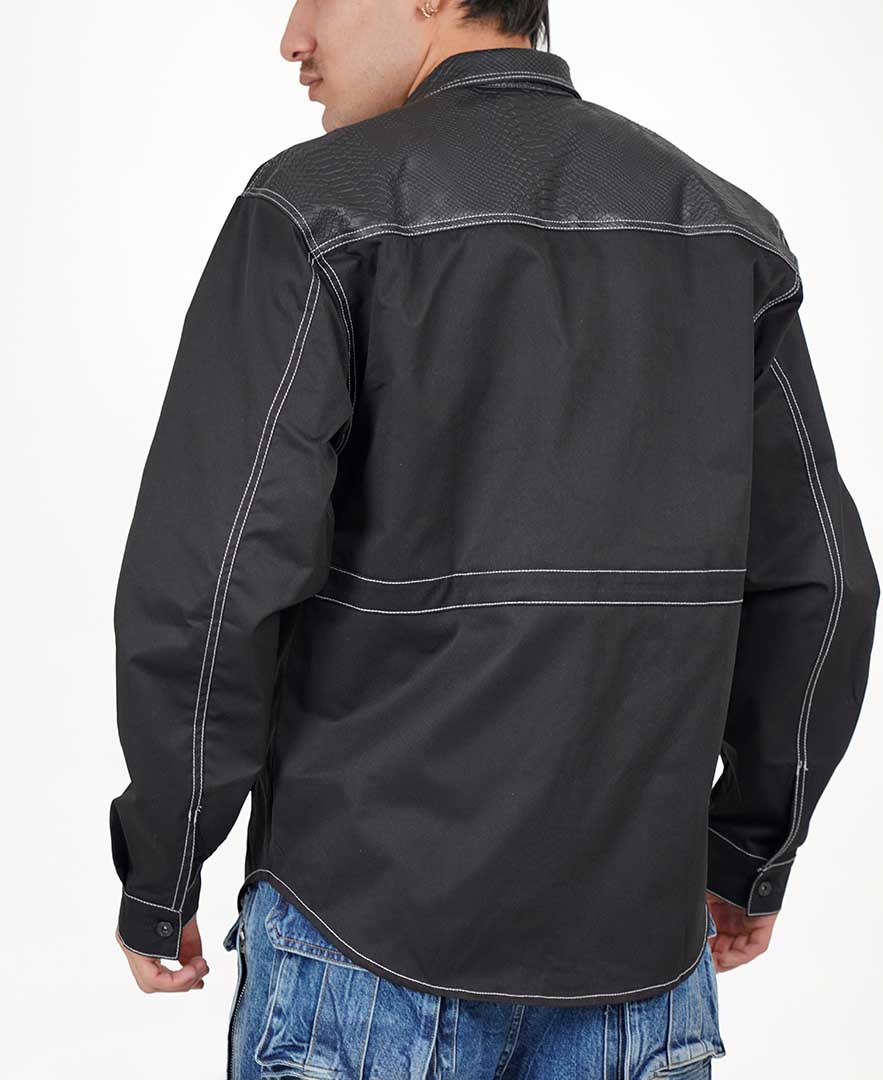 پیراهن ترکیبی مردانه