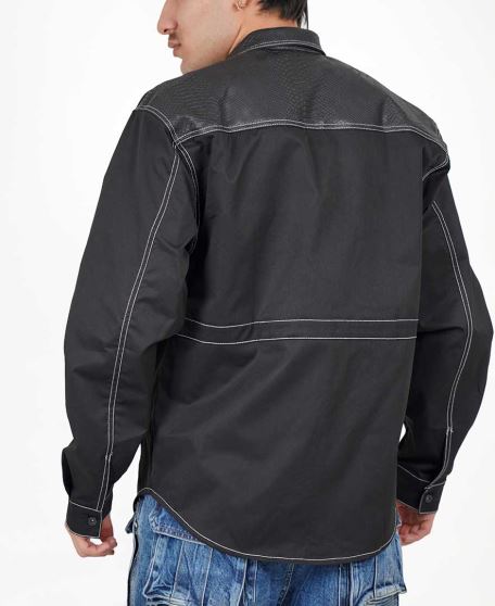 پیراهن ترکیبی مردانه