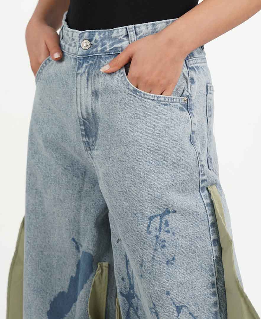 شلوار تکه دوزی زنانه