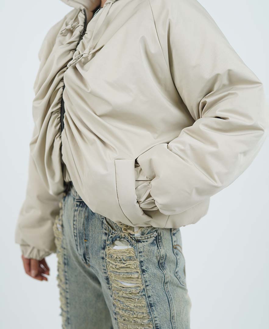 کاپشن جلو زیپ دار زنانه