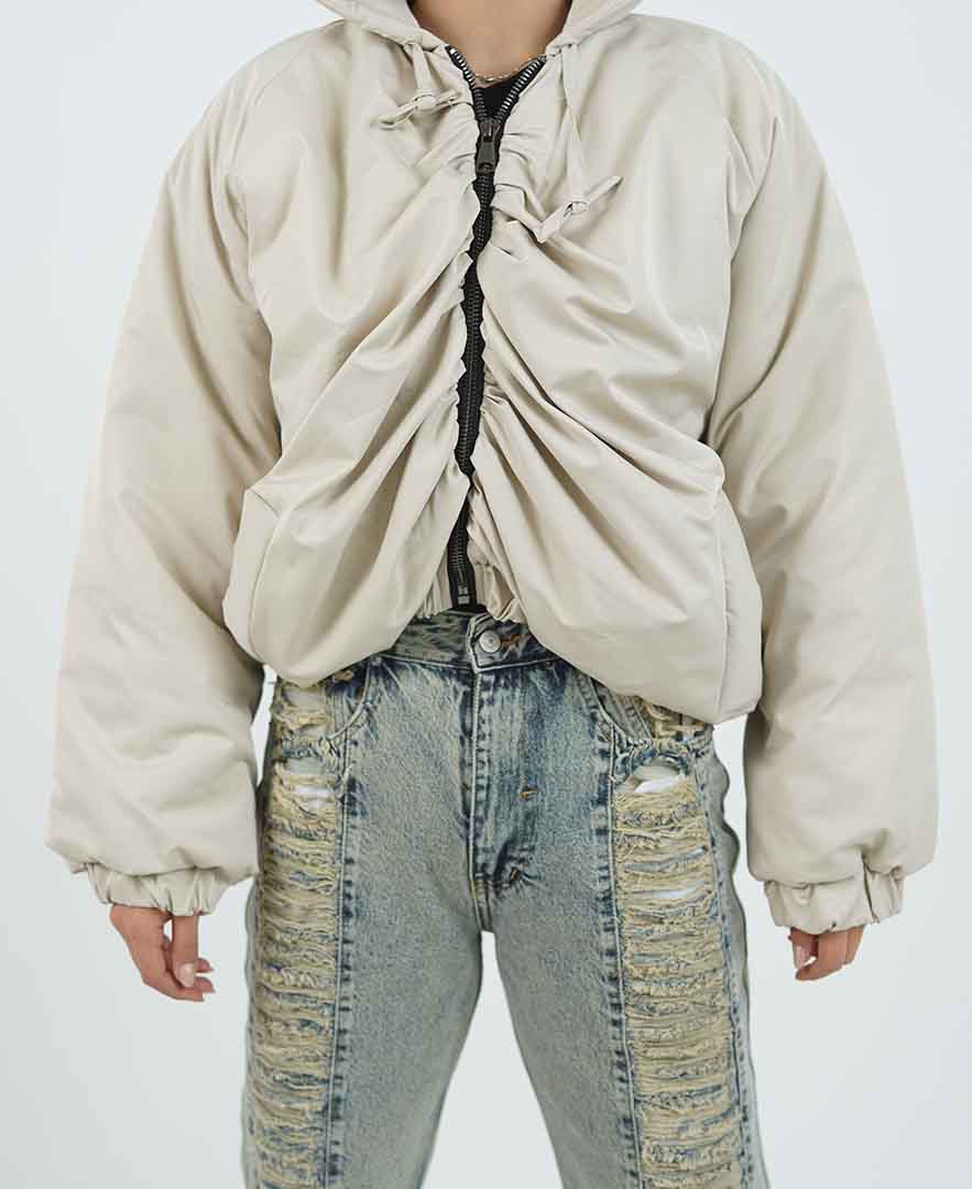 کاپشن جلو زیپ دار زنانه