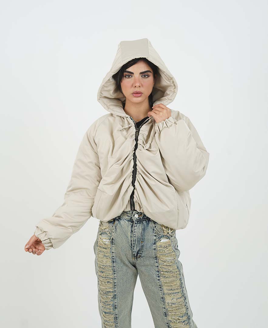 کاپشن جلو زیپ دار زنانه