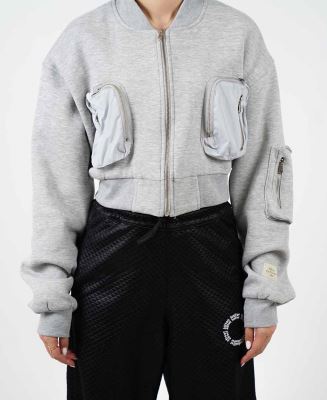 سوییشرت کراپ زنانه