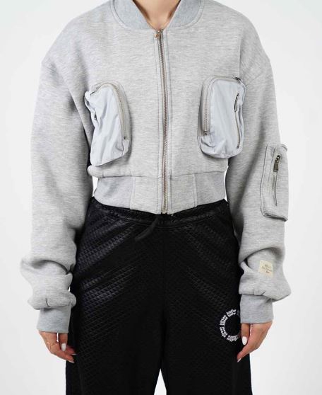 سوییشرت کراپ زنانه