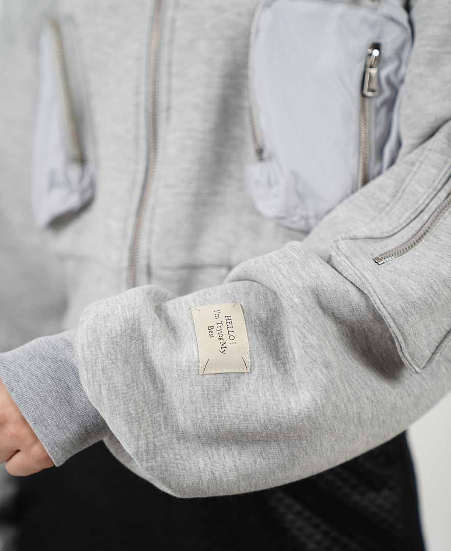 سوییشرت کراپ زنانه