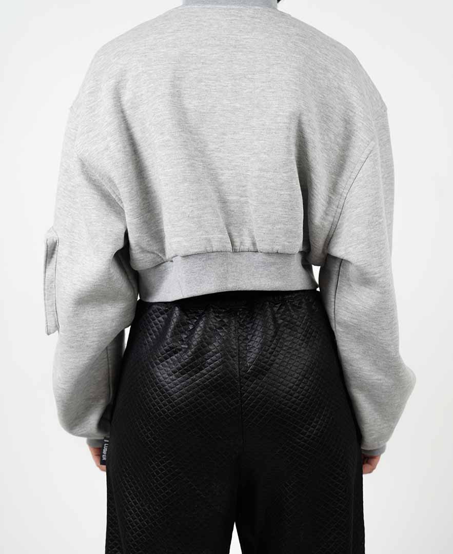 سوییشرت کراپ زنانه