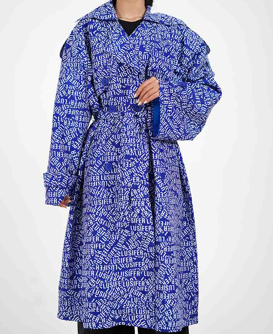 بارانی طرحدار زنانه